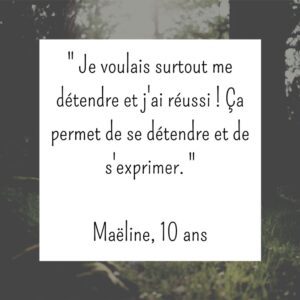 témoignage Maeline